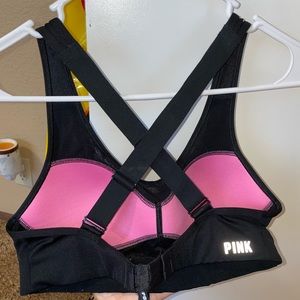 PINK sports bra size S,